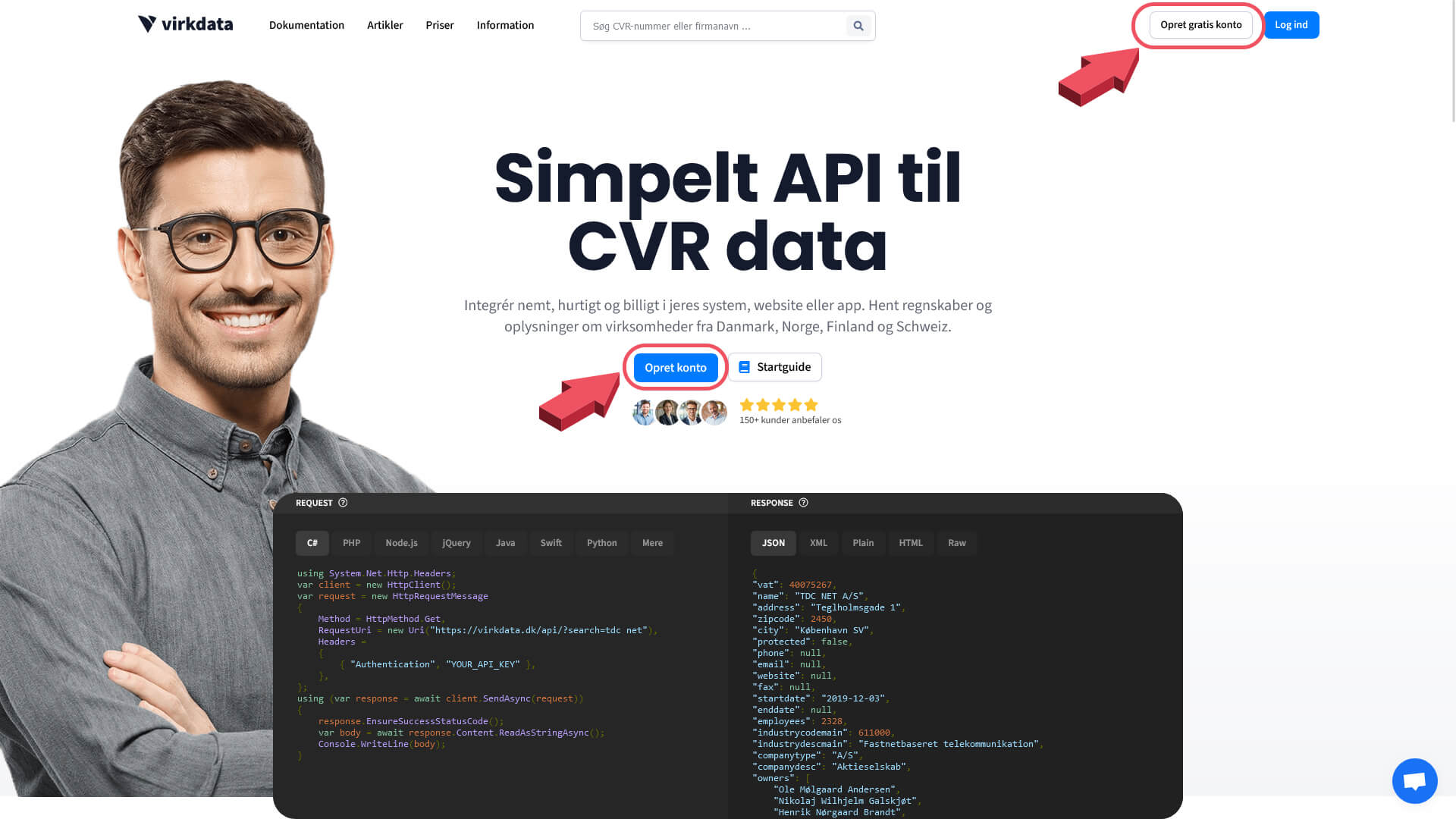Trin-for-trin Guide til CVR API - Kom i gang